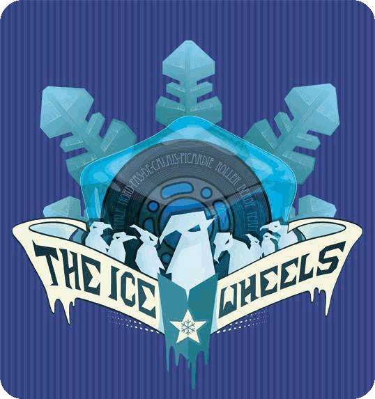 The Ice Wheels logo