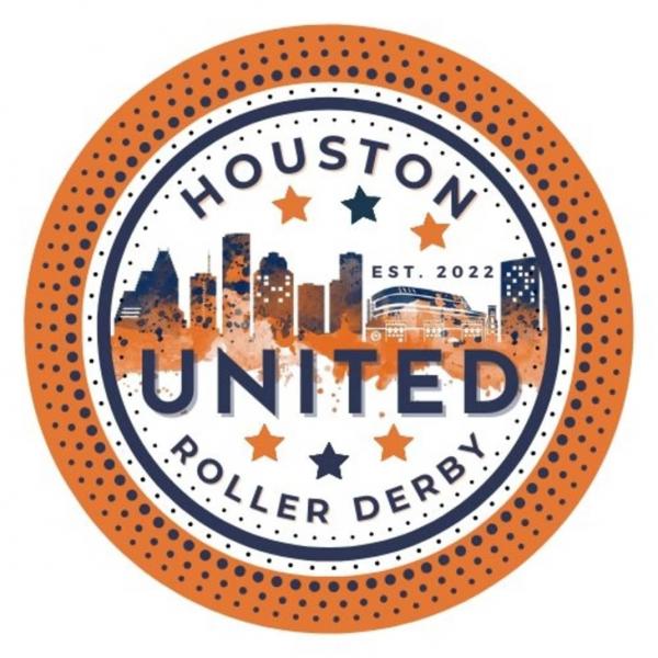 Houston United Roller Derby logo