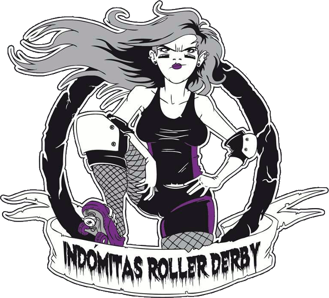 Indómitas Roller Derby logo