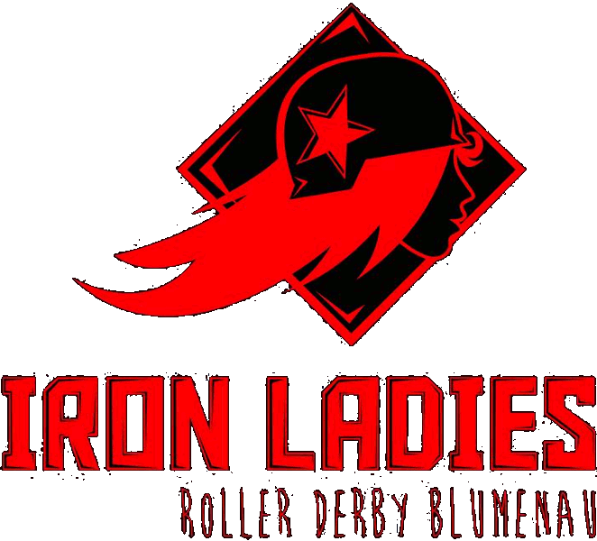 Iron Ladies Roller Derby logo