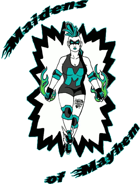 LeFlore County Maidens of Mayhem logo