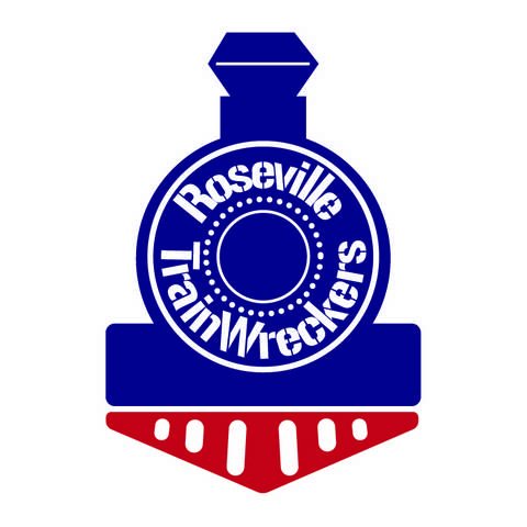 The Roseville Trainwreckers logo