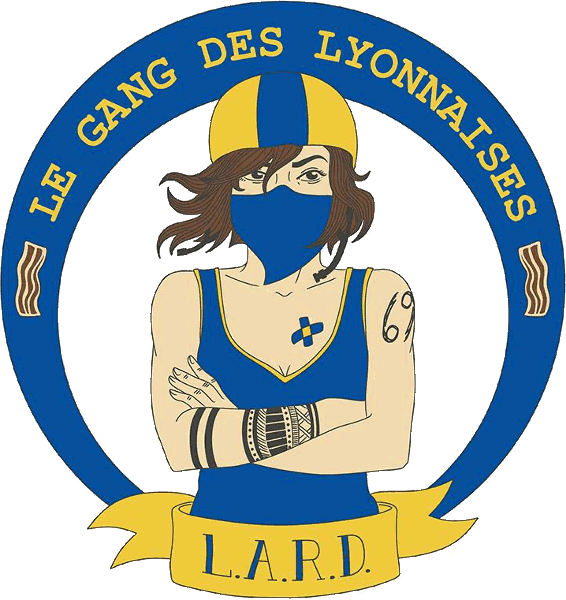 Lyon Association Roller Derby logo