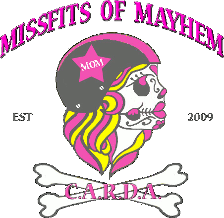 Central Alberta Roller Derby Association logo