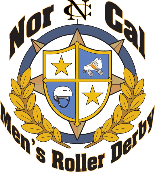 Nor Cal Men's Roller Derby logo