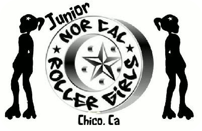 Jr. Nor Cal Roller Girls logo
