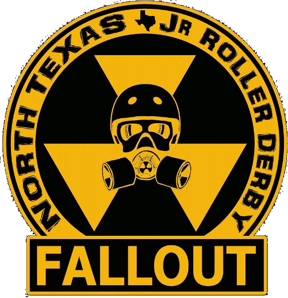 North Texas Fallout Junior Roller Derby logo