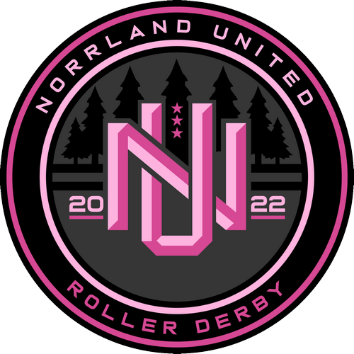 Norrland United Roller Derby logo