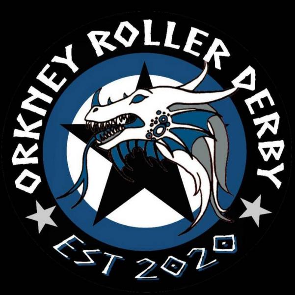Orkney Roller Derby logo