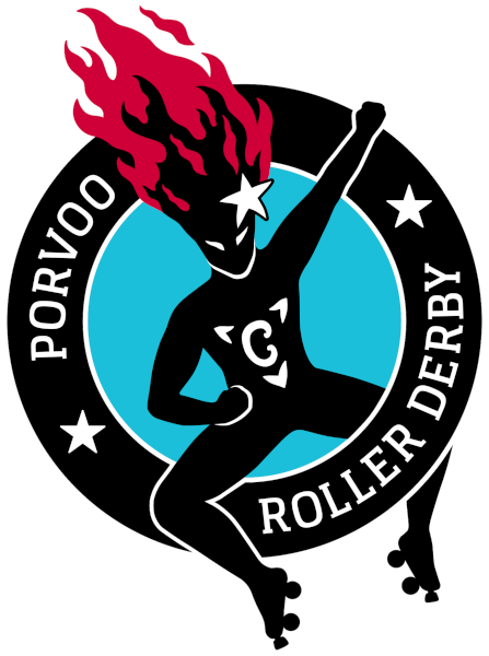 Porvoo Roller Derby logo