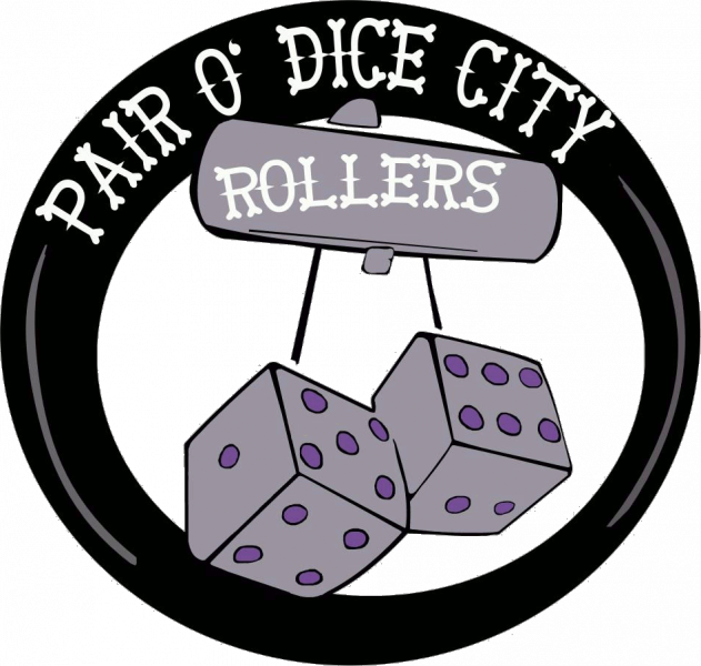 Pair O' Dice City Rollers logo