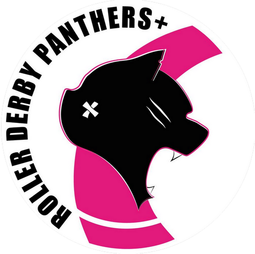 Roller Derby Panthers+ logo