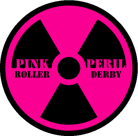Pink Peril Roller Derby logo