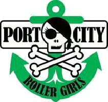 Port City Roller Girls logo