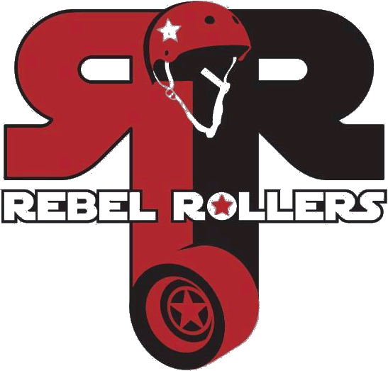 Reynoldsville Rebel Rollers logo