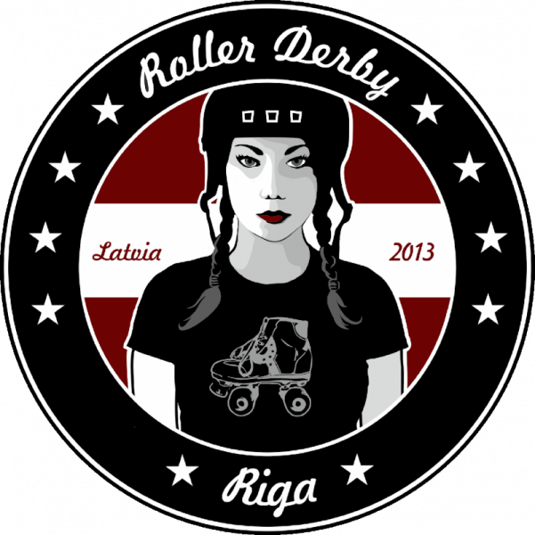 Riga Roller Derby logo