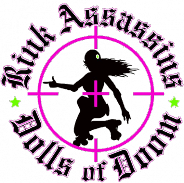 Rink Assassins Roller Derby logo