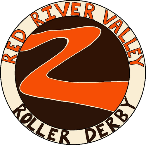 Red River Valley Roller Derby logo