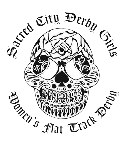 Sacred City Derby Girls logo