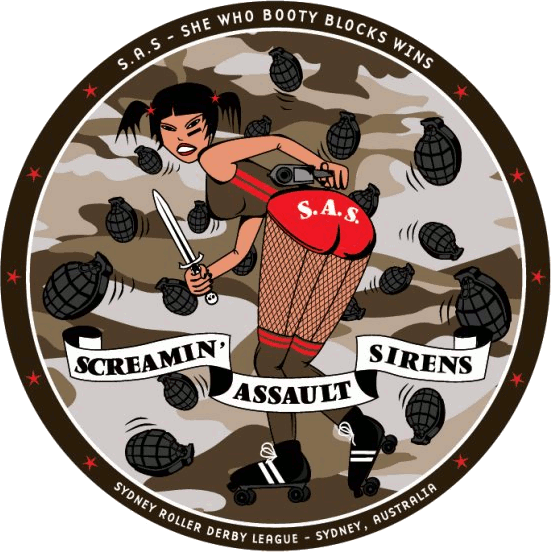 Screaming Assault Sirens logo