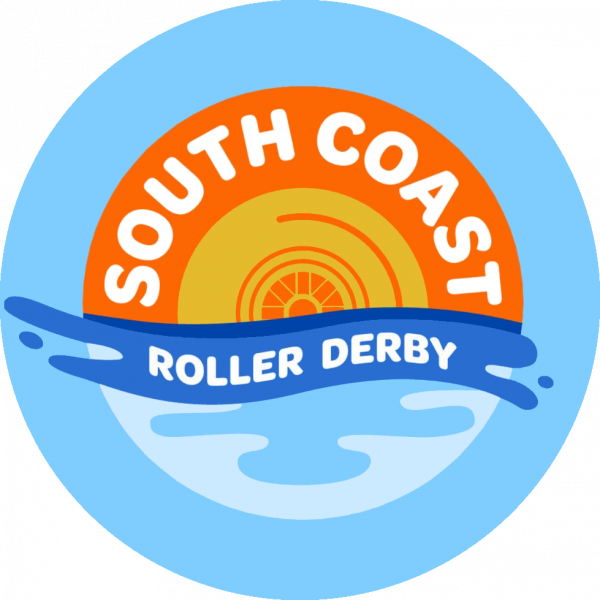South Coast Roller Derby logo