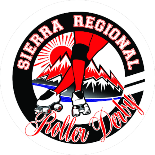Sierra Regional Roller Derby logo