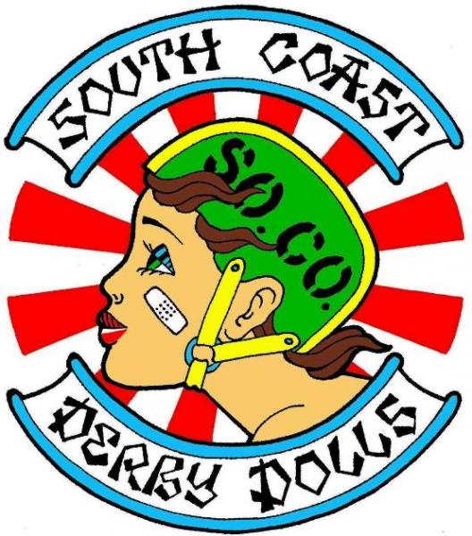 South Coast Roller Girls logo