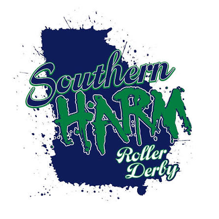 Southern Harm Roller Derby logo