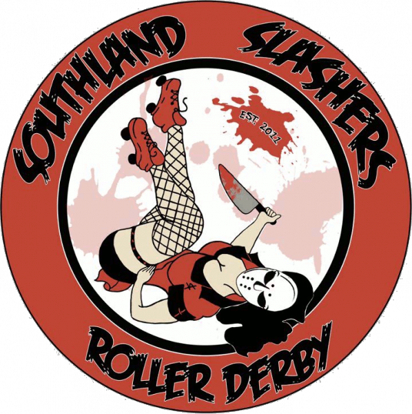 Southland Slashers Roller Derby logo