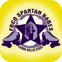 FoCo Spartans Junior Roller Derby logo