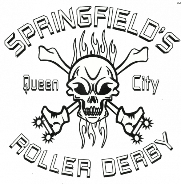 Springfield's Queen City Roller Derby logo