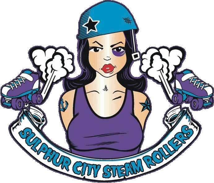 Sulphur City Steam Rollers logo