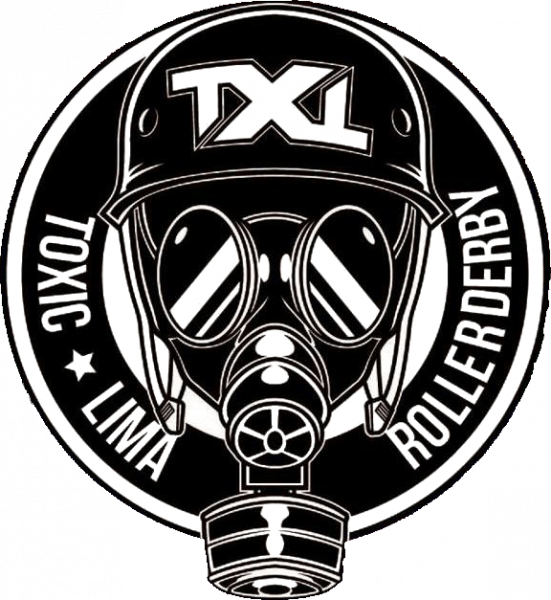 Toxic Lima Rollergirls logo
