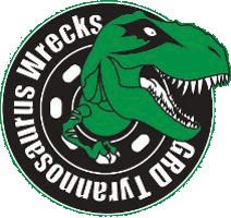 Tyrannosaurus Wrecks logo