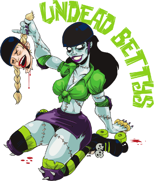 Undead Roller Derby logo