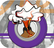 Volcanicas Roller Derby (Womens) logo