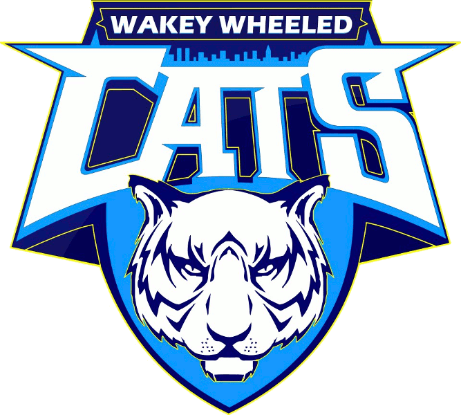 Wakey Wheeled Cats logo