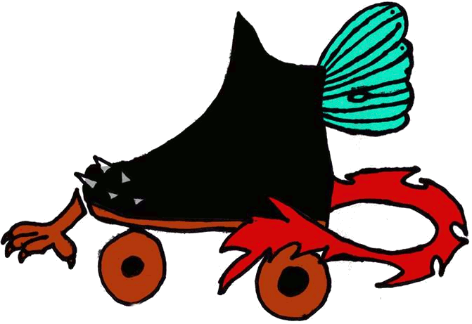 Woodsy Belles Junior Roller Derby League logo