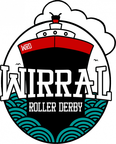 Wirral Roller Derby logo
