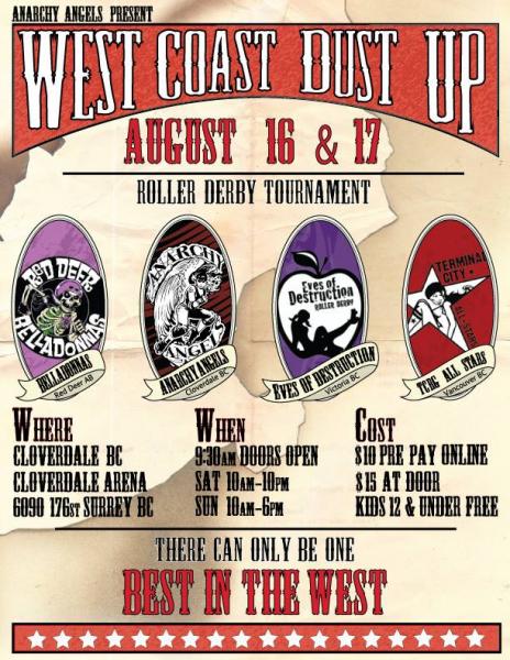 West Coast Dust Up 2014 logo