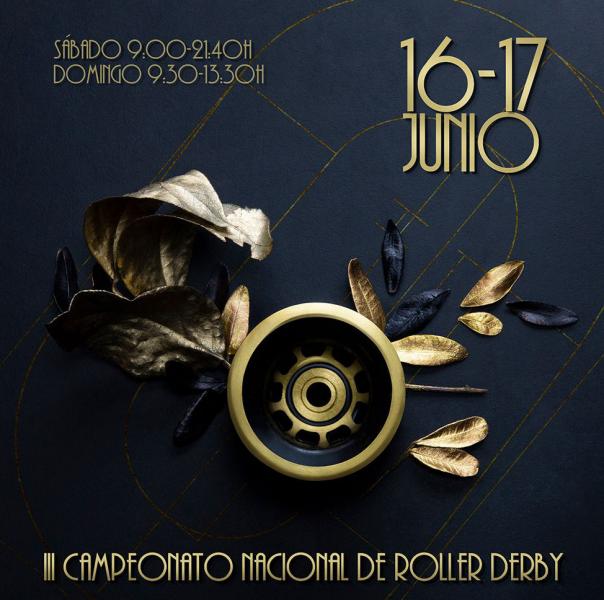 III Campeonato Nacional de Roller Derby logo