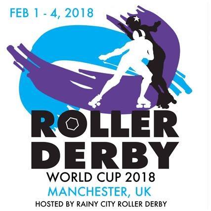 Roller Derby World Cup 2018 logo
