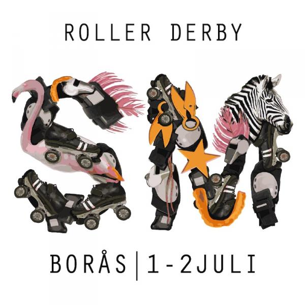 2017 Roller Derby SM-veckan logo