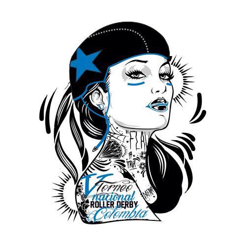 5to Nacional de Roller Derby 2018 logo
