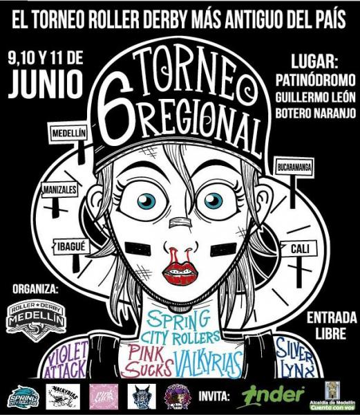 6th Regional Torneo Occidente Colombia logo