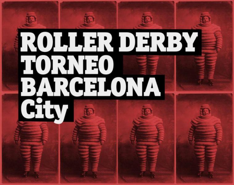 Roller Derby Torneo Barcelona City 2017 logo