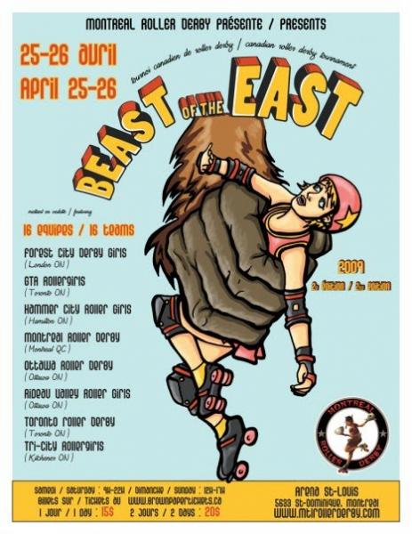 2009 Beast of the East logo