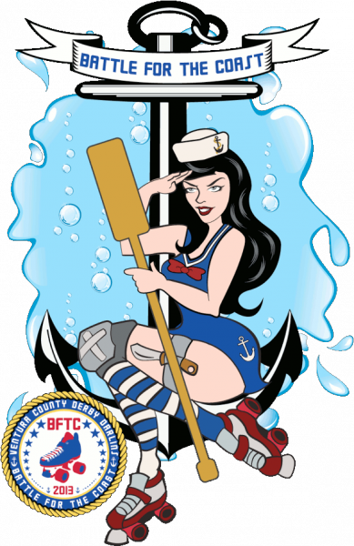 2013 Battle for the Coast logo
