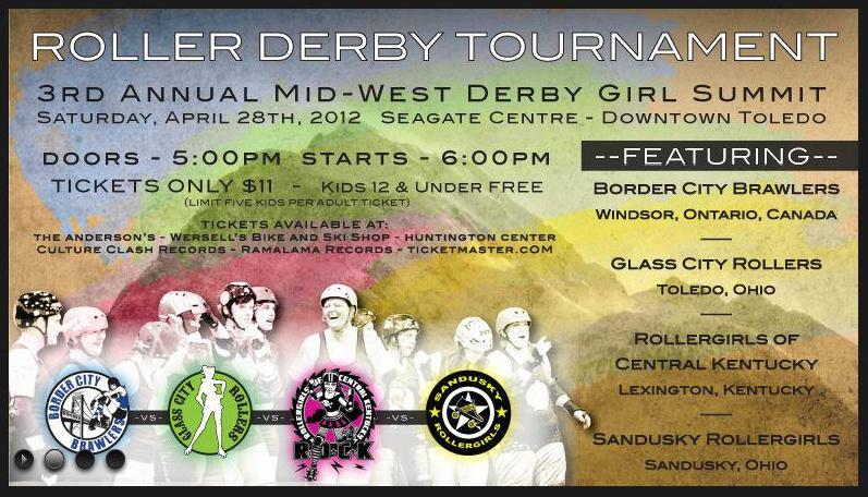 3rd Annual Midwest Derby Girl Summit logo