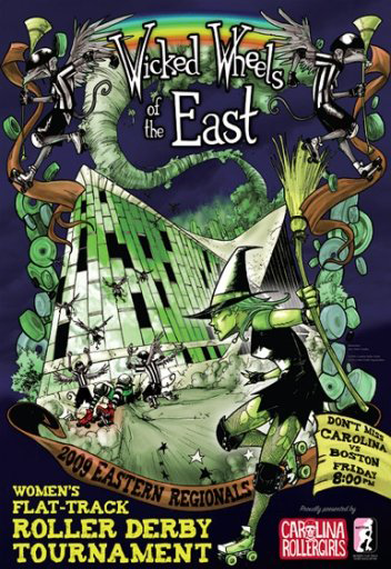 Wicked Wheels of the East logo